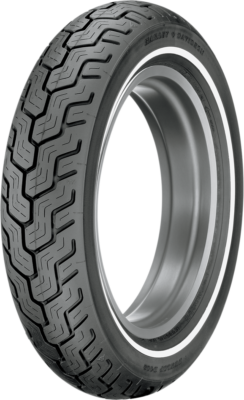 DUNLOP MT90B16 ホワイトウォールタイヤ Dunlop Tire Series - D402F MT90B16 Wide Whitewall - 16 in. Front