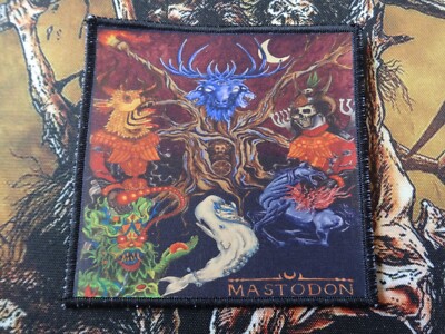 Mastodon Patch Baroness Kvelertak Ghost Gojira Motiv 2