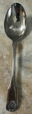 Pierced Tablespoon/ Serving Spoon Sanibel Stainless by Reed & Barton 8 3/8" Reba
