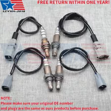 4PCS Oxygen Sensor Upstream and Downstream For 2008-2010 Toyota Highlander 3.5L