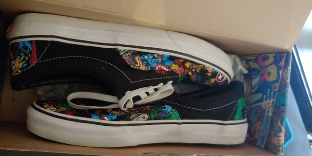 captain marvel vans ebay