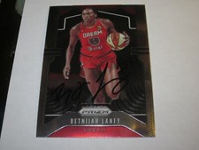 BETNIJAH LANEY SIGNED AUTOGRAPHED 2020 PANINI PRIZM CARD # 60 LIBERTY MVP?