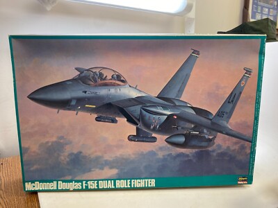 McDonnell Douglas F-15E Dual Role Fighter by Hasegawa in 1/48 scale PRELOVED!