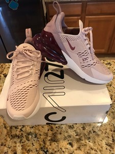 nike air max 270 rose white