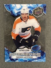 2021-22 Upper Deck Ice #164 Tanner Laczynski RC /1299 Philadelphia Flyers
