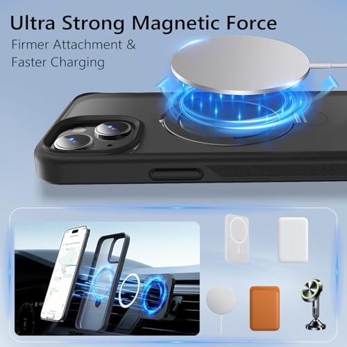 2024 Upgraded 360° Rotatable Magnetic Ring Stand for iPhone 15 Case - Picture 6 of 7