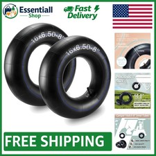 Durable 16x6.50-8 Inner Tubes with TR-13 Valve Stem - 2-Pack for Easy Setup