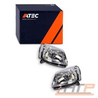 2X Scheinwerfer H4 MIT Stellmotor Li+Re FÜR Citroen Berlingo Peugeot Partner