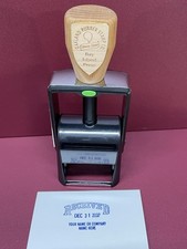 Self Inking Date Stamp Good Until Dec.31,2037 FREE Customization RECEIVED