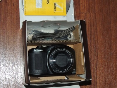 Nikon COOLPIX L620 18.1MP Digital Camera - Black for sale online