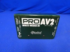Radial Engineering Pro AV2 Passive Stereo Multi-Media Direct Box
