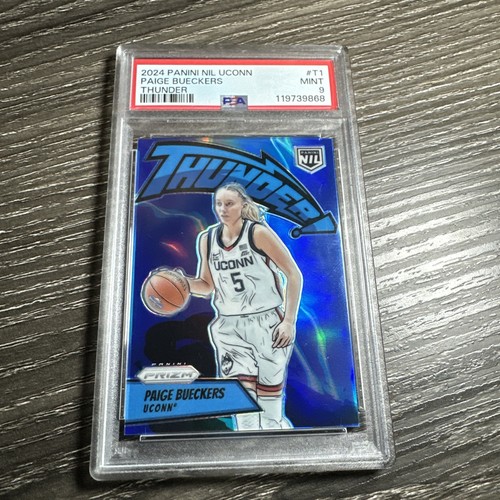 Prizm Thunder Paige Bueckers SSP Case Hit PSA 9