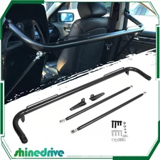 49" Stainless Steel Racing Safety Seat Belt Chassis Roll Harness Bar Kit Rod NEW
