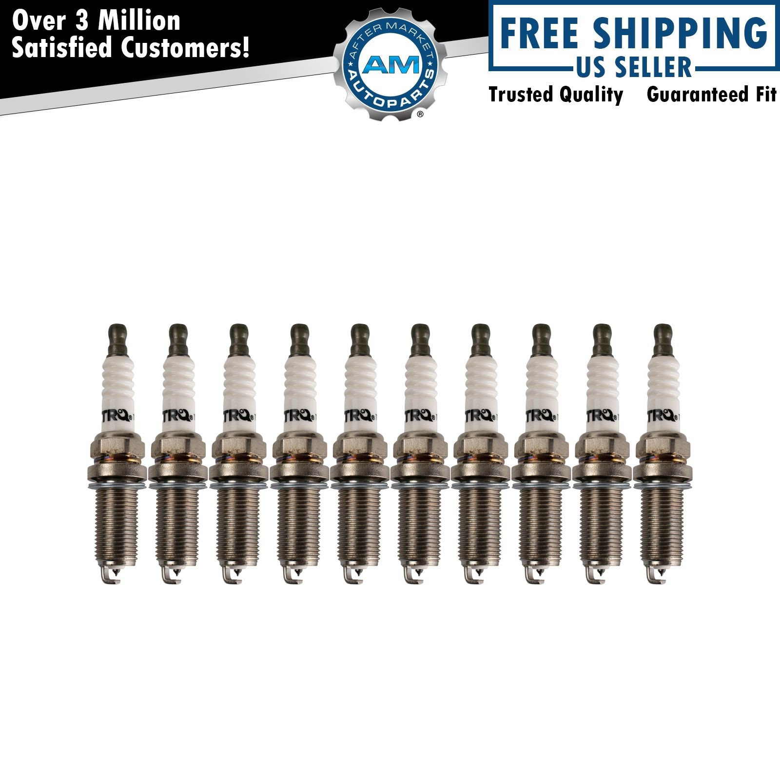 Iridium Spark Plugs Engine Tune Up Ignition Kit 10 Piece Set New