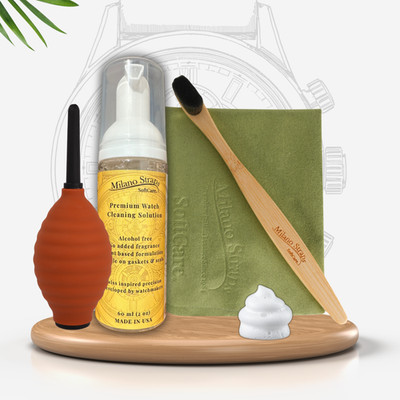 Premium Watch Cleaning Solution by Milano Straps - Made in USA