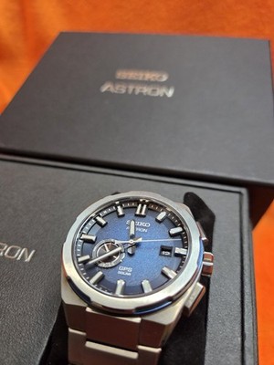 SEIKO SBXD023 / SSJ023 ASTRON NEXTER Solar Satellite GPS Men Titanium Watch 