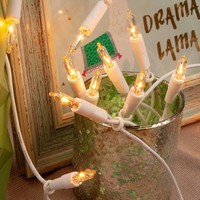 Lichterkette Innen Strombetrieben, Mini Lichterkette 10Er Birnen Klare Warme ...