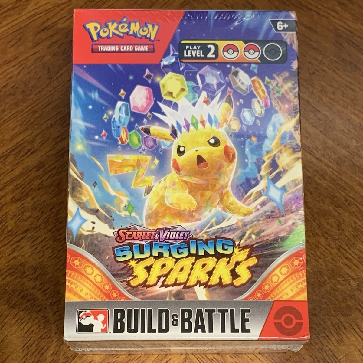 Pokemon TCG Surging Sparks Booster Bundle (6 Packs) Factory Sealed! New  Cards