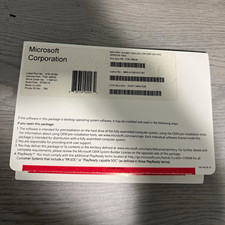 Microsoft Windows 10 Pro 64-Bit OEM System Builder DVD FQC-08930 Product Key