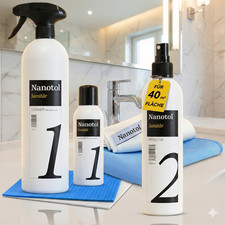 Nanotol Profi Bad-Versiegelung-Set mit Lotuseffekt (40m²) - Kalkschutz