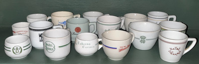 VTG 1960s Lot of 16 Demitasse Espresso Cups Buenos Aries Argentina S. America