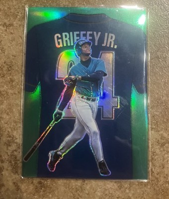 2025 Panini Crusade NUMBERS Ken Griffey Jr. #17 Green Prizm Mariners 150/249