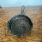 VTG Wagner Ware Sidney O No 3 Cast Iron Skillet Frying Pan 1053C 6.5 Sits Flat