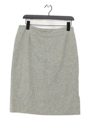 IBlues Women's Midi Skirt UK 18 Grey Polyester