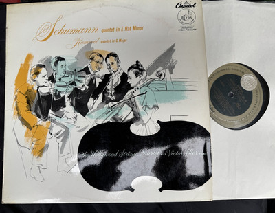 P8316 Schumann Quintet in E Flat Hummel Quartet in G Hollywood String Quartet