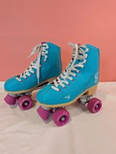 Women's Candi Girl Roller Derby Sabina Roller Skates Blue Purple Size US 8