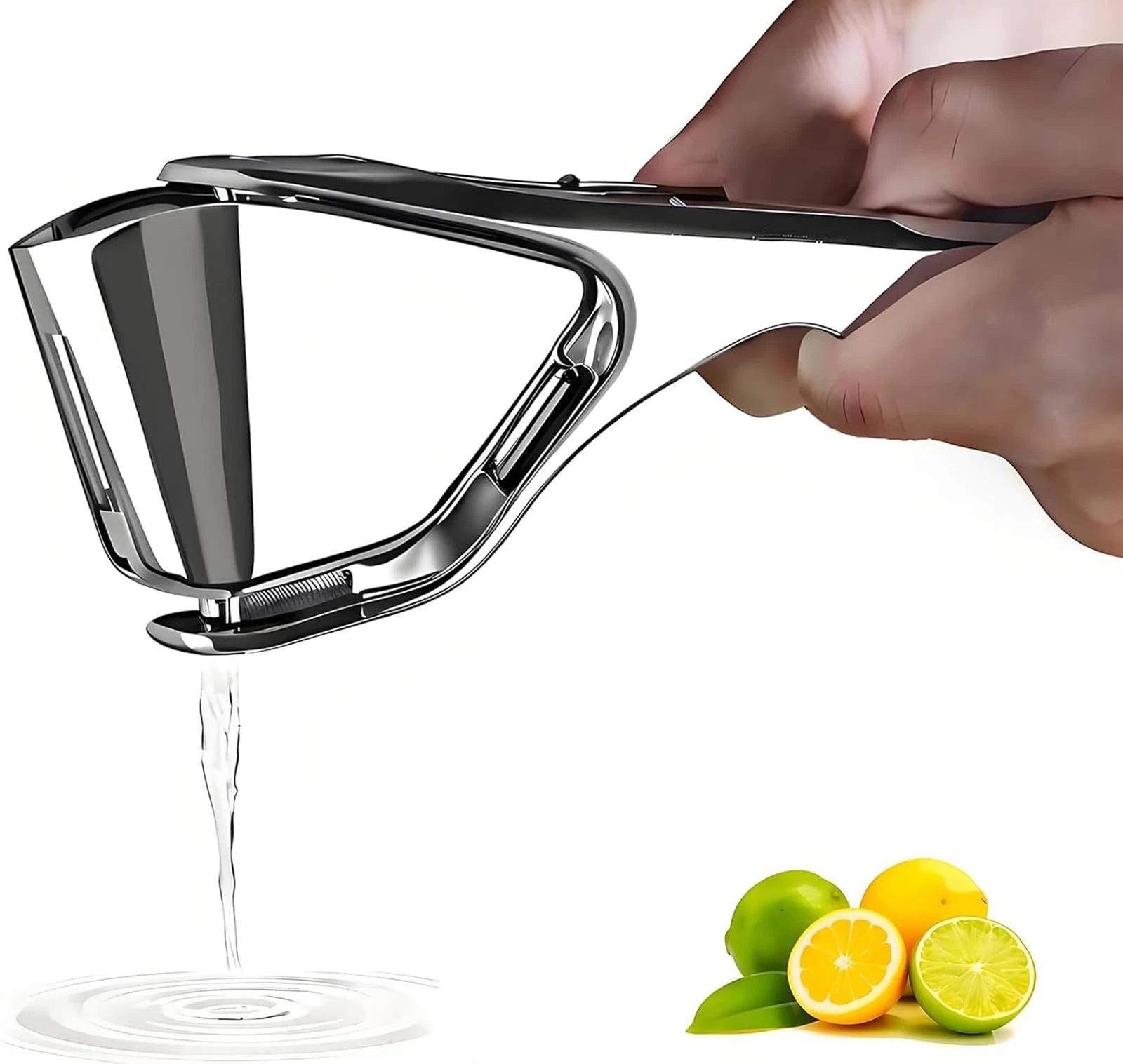 Heavy Duty Lemon Squeezer Stainless Steel - Max Extraction Manual Juicer - Ea...
Opens in a new wind