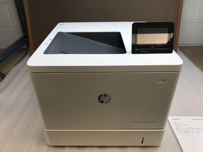 HP Color Laser Jet Enterprise E55040 Printer J8032W 19K Page Count Tested