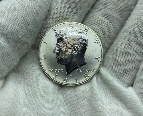 2018-S 90% SILVER REVERSE PROOF Kennedy Half Dollar***199,116 mintage*** S79