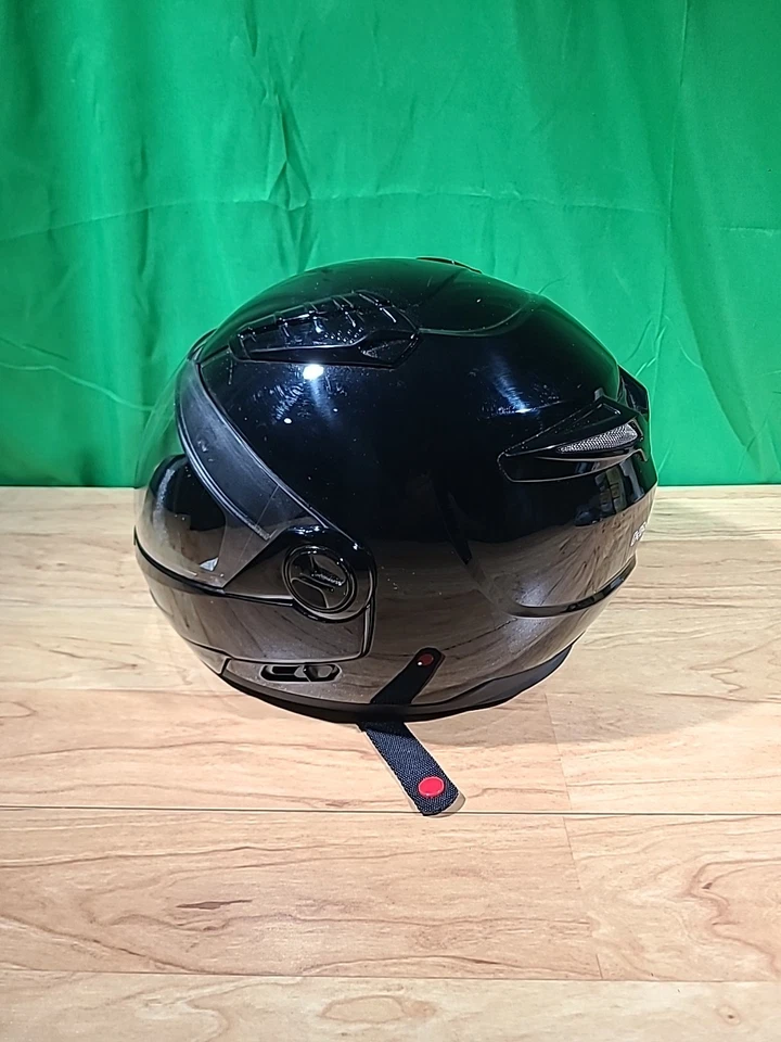 CASCO 2 EN 1 de motocicleta Hawk ST-1198 negro brillante - talla XL Foto 3 de 4