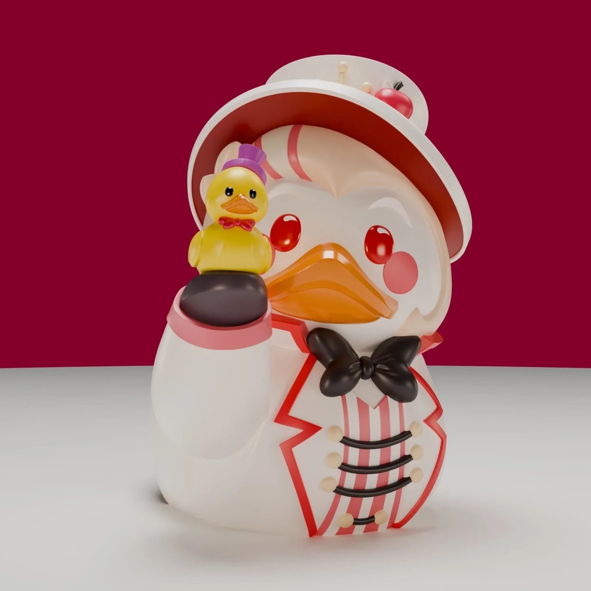 TUBBZ Rubber Duck - Hazbin Hotel: Lucifer Morningstar (Boxed