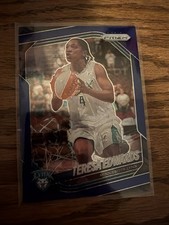 2025 Panini WNBA Prizm #126 Teresa Edwards Blue Velocity