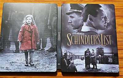 Schindler's List 4K UHD Blu-ray Steelbook w/ Bonus Disc Steven Spielberg
