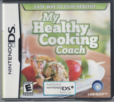 My Healthy Cooking Coach (Nintendo DS, 2009) -Factory sealed-see condition note