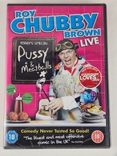 Image of Roy Chubby Brown - Pussy & Meatballs DVD (New & Sealed) Region 2,4