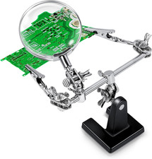 2.5X Magnifying Helping Hands Soldering Station