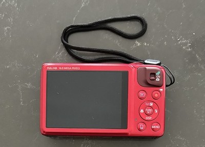 Canon PowerShot SX600 HS 16.0MP Digital Camera - Red for sale