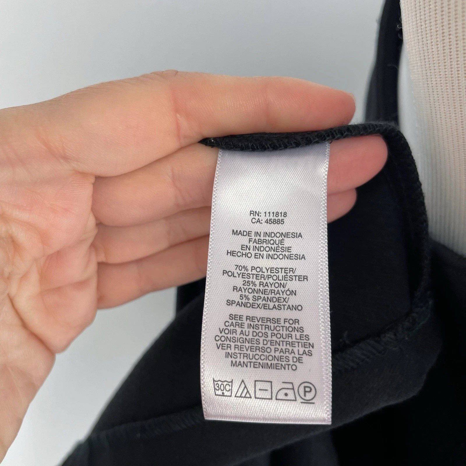 Abito svasato MICHAEL KORS nero con zip senza maniche aderente e svasato taglia 6 stile subacqueo