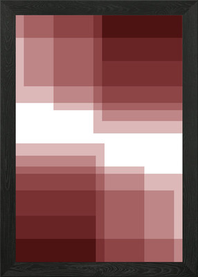 Abstrakter Farbverlauf Gerahmtes Wandbild Poster Leinwanddruck Bild