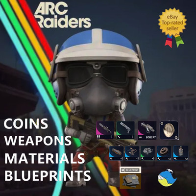  ARC RAI-DERS COINS BLUEPRINTS WEAPONS ITEMS MATERIALS SAFE & FAST DELIVERY 