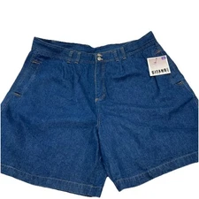 Vintage 90s Gitano Women’s Jean Shorts Size 26W New With Tags 1994 Rare Find