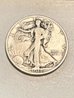 1918 S Liberty Walking Silver Half Dollar