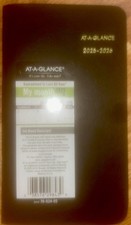 2025/2026 At-A-Glance Monthly Planner Black 3.5" x 6" 70-024-05
