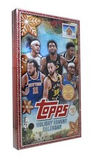 2025/26 TOPPS HOLIDAY BASKETBALL COUNTDOWN CALENDAR 8 BOX CASE BLOWOUT CARDS