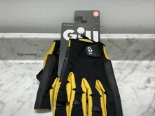 Gill Marine Pro Gloves Black Short Fingered Size XL 