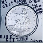1878 S TRADE SILVER DOLLAR HI GRADE GENUINE U.S. MINT RARE KEY COIN 6850
